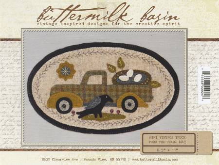 Mini Vintage Truck Thru The Year - May 6-1/2in x 11in