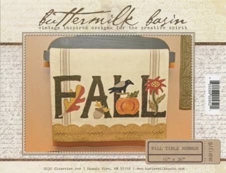 Fall Table Runner