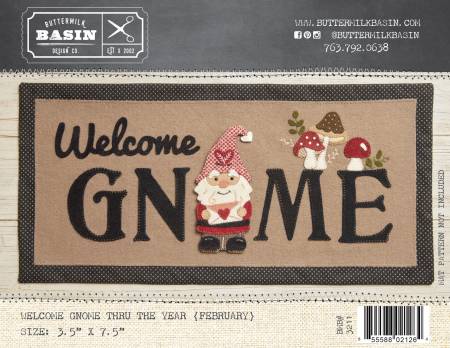 Welcome Gnome thru the Year February