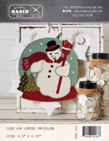 Olde Man Winter Snowglobe