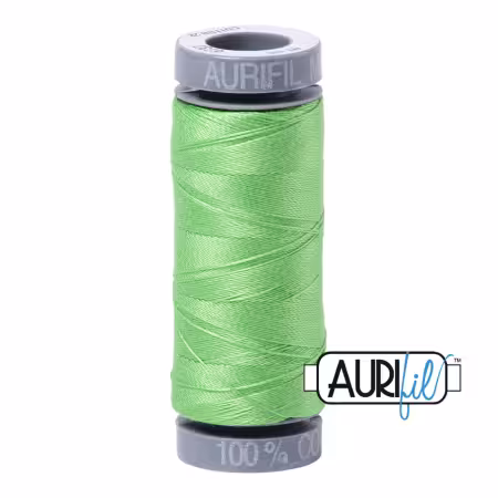 Mako Cotton Solid Embroidery Thread 28wt 109yds Shamrock Green