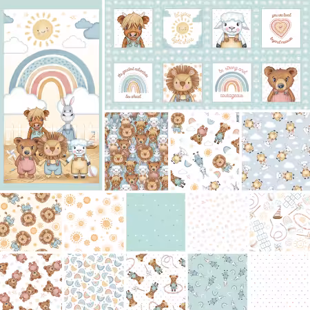 Assortment Boho Buddies, 15pcs x 15yds
