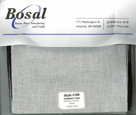 Bosal Interfacing Swatch Cards