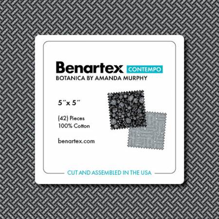 Basics Bodacious Blacks 5in Squares, 42pcs/bundle # STMP-BLACKS main image 0