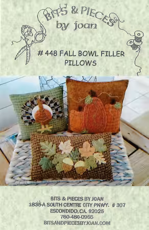 Fall Bowl Filler Pillows