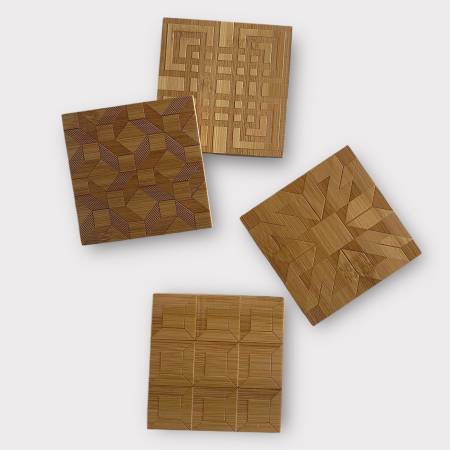 Various Designs Square Coaster Set