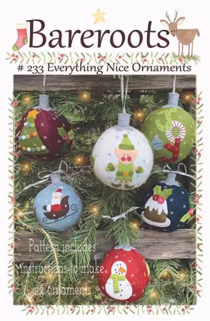Everything Nice Christmas Ornaments Pattern