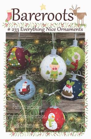 Everything Nice Christmas Ornaments Pattern