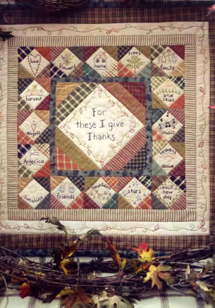 Thanksgiving Wall Quilt