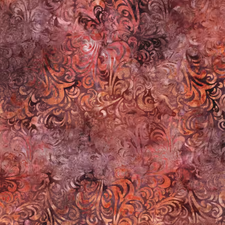 Batiks Cinnamon Grove