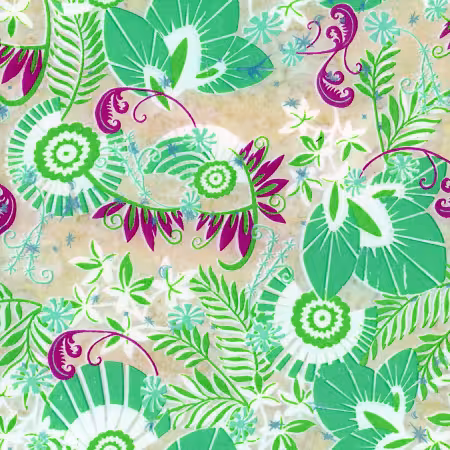 Batiks Bedazzled Bedazzled Spearmint Sprinkles