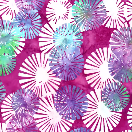 Batiks Bedazzled Poofs Dancing Queen