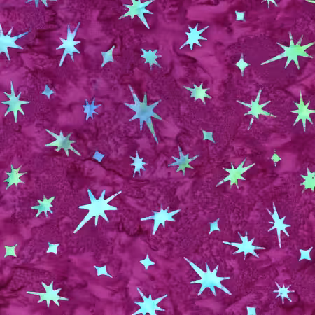 Batiks Bedazzled Bursts Masquerade