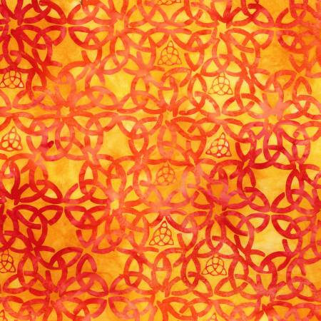 Batiks A Touch of Celtic Apricot