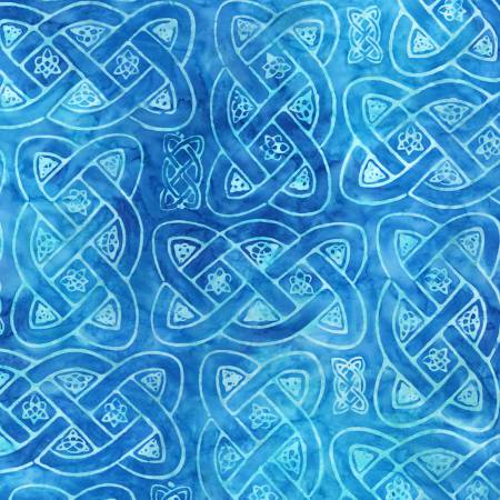 Batiks A Touch of Celtic Blueprint Matte