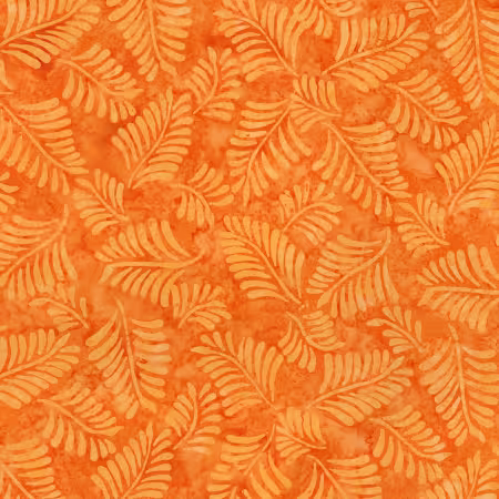 Batiks Canopy Tangerine