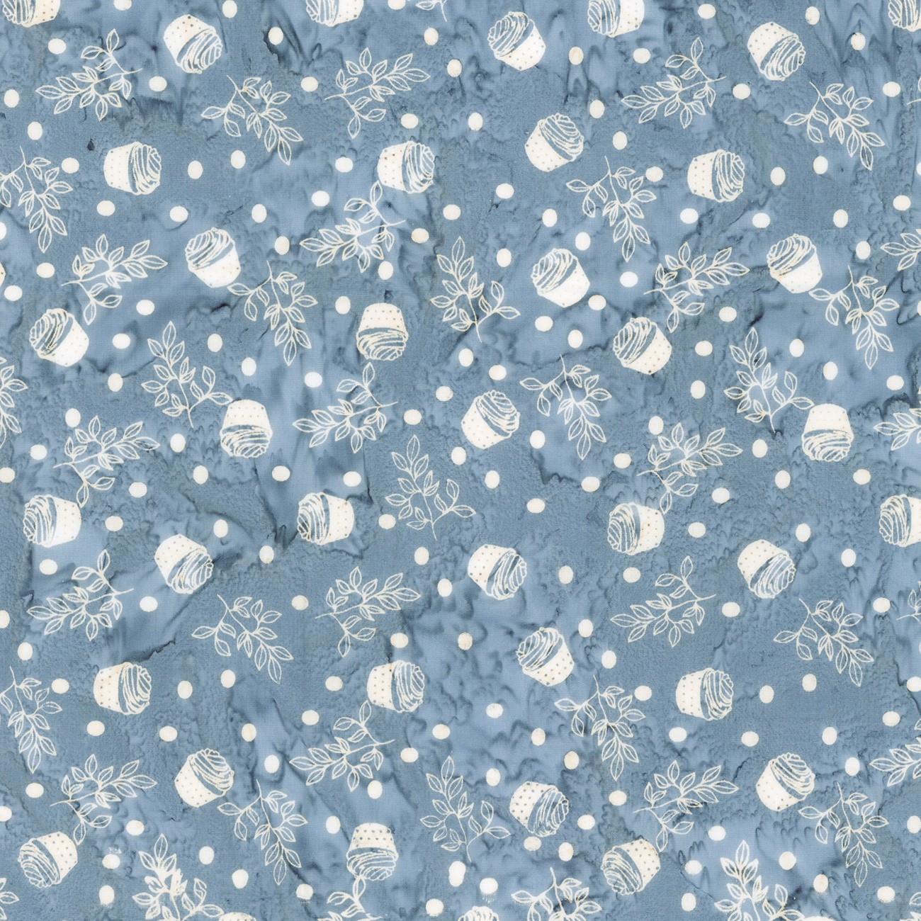 Batiks Farm to Table Blueprint Matte