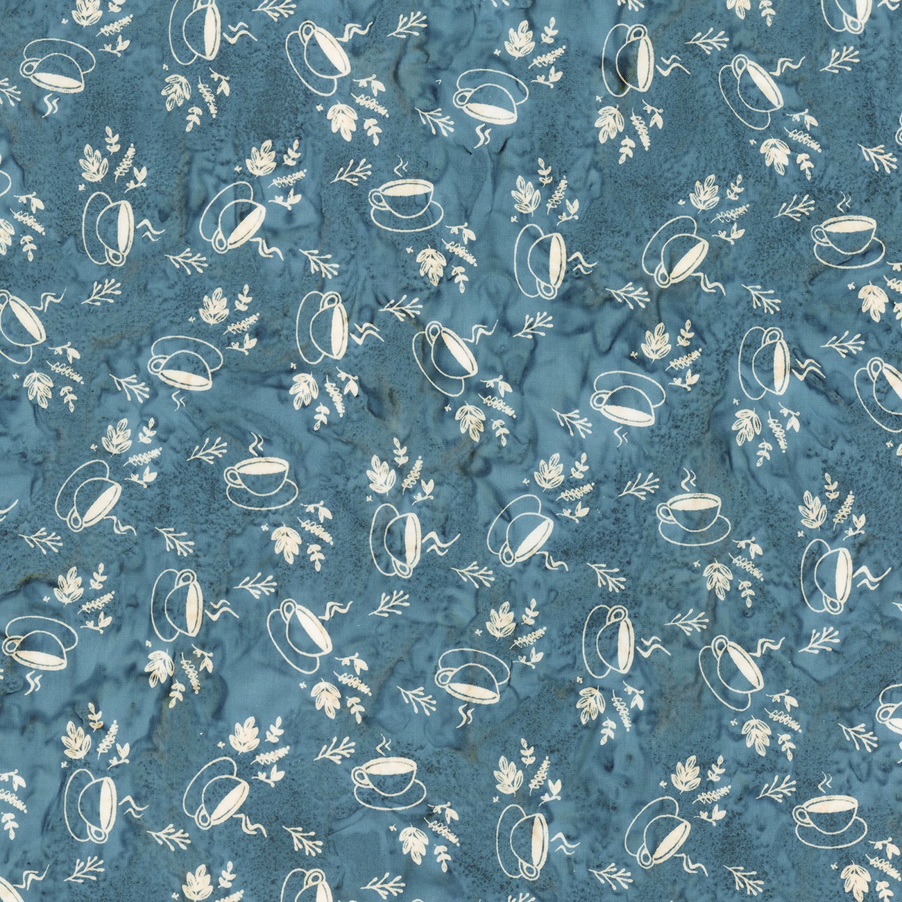 Batiks Farm to Table Stone Blue