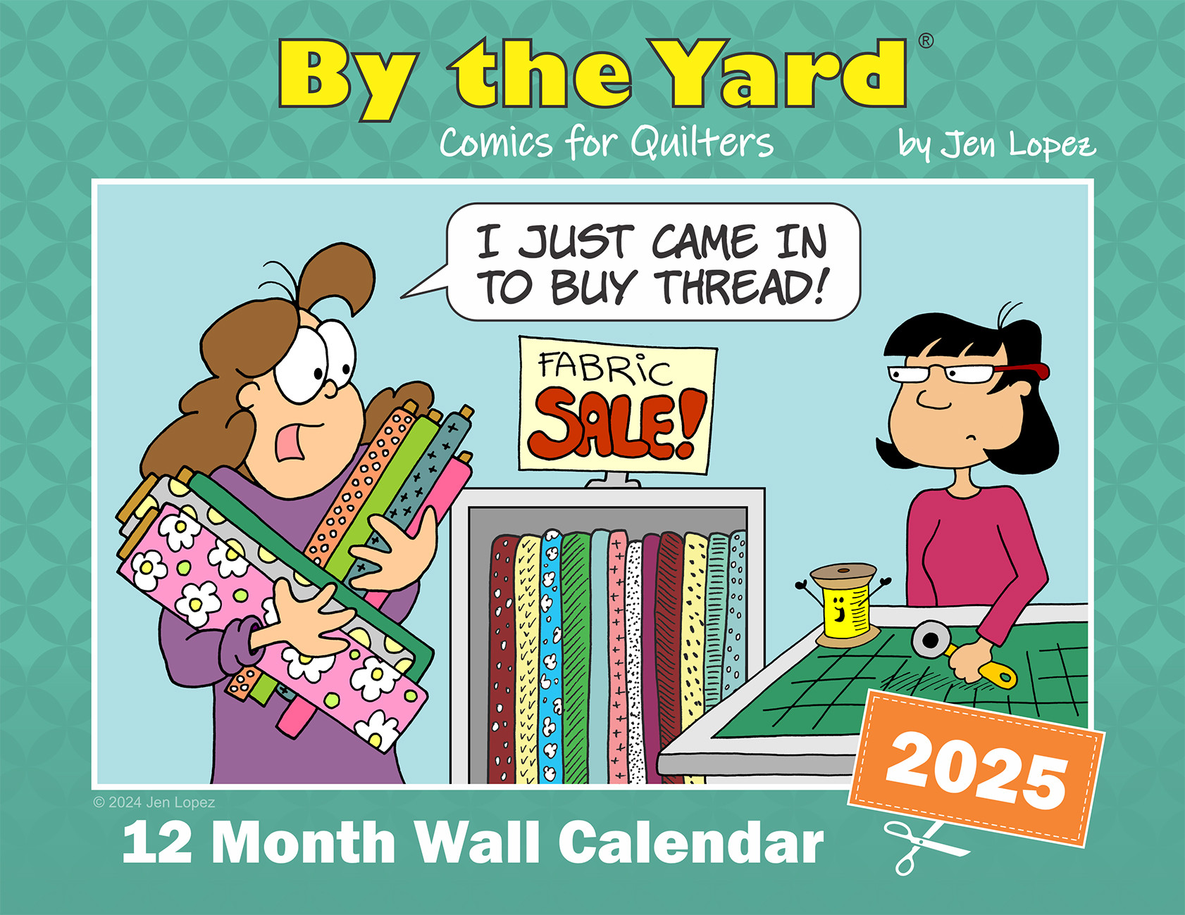 Quilters Calendar 2025