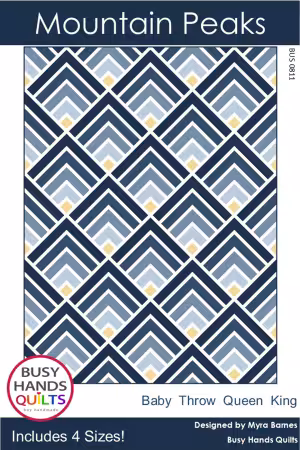 Mountain Peaks Quilt Pattern