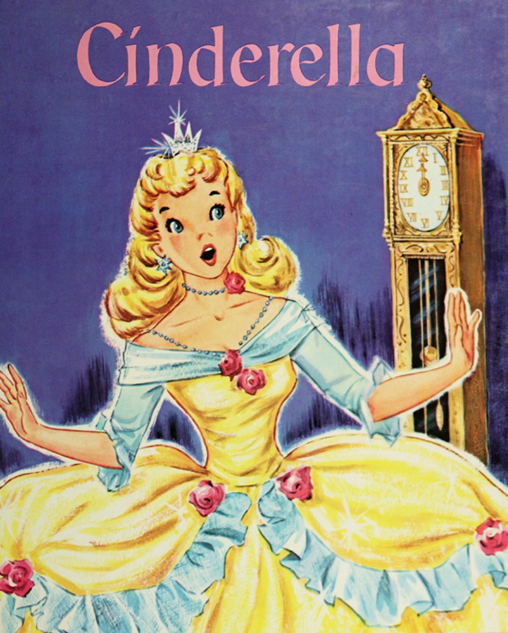 Vintage Storybook Cinderella Panel, 36in