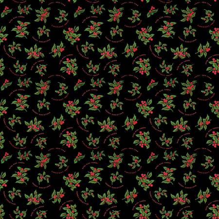 Christmas Holly Black