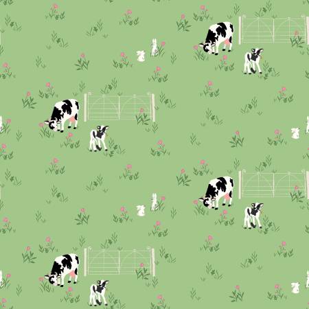 Tulip Cottage Cows and Bunnies Grass