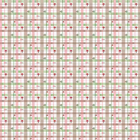 To Grandmother's House Lumberjack Plaid Cloud