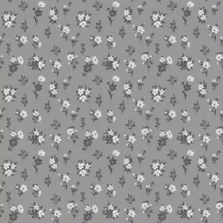 Floral Sage Gray
