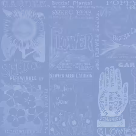 Sewing Seeds III Garden Blender Blue