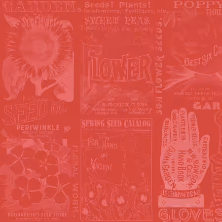 Sewing Seeds III Garden Blender Red