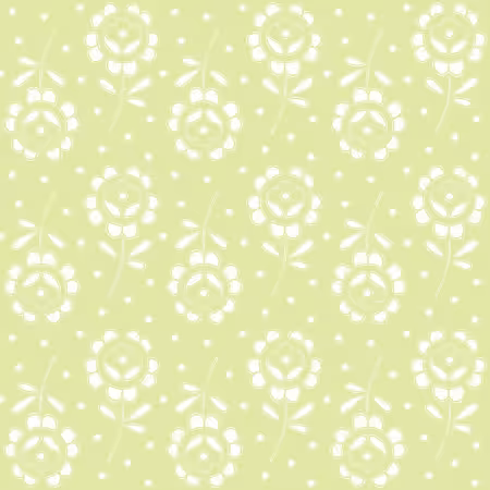 Sewing Seeds III Rose Cutwork Green