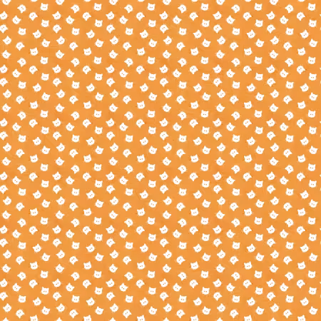 Costume Maker's Act II Scaredy Cat Buttons Orange