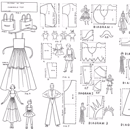 Costume Maker's Act II Costumes White