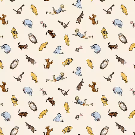 Winnie the Pooh Characters Cream