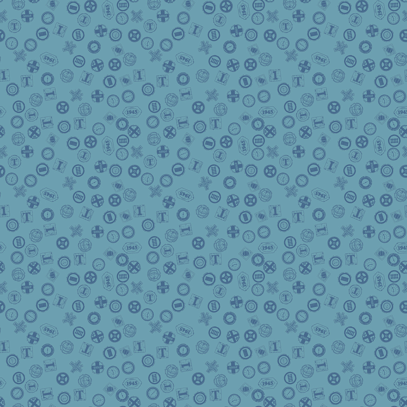 Thomas & Friends™ 80th Anniversary Railroad Signs Blue