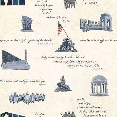 American Honor Monument Cream