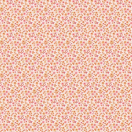 Farmer's Daughter Floral Coral
