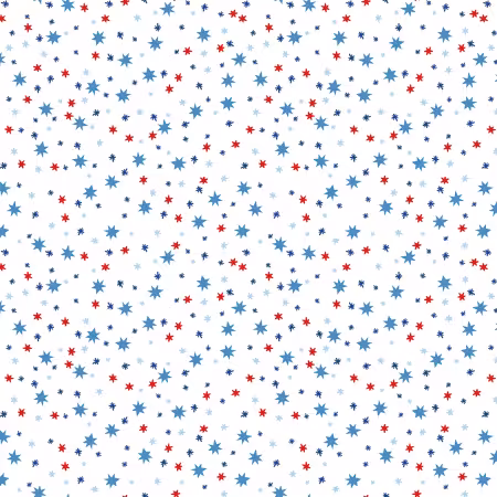 Firecracker Stars White