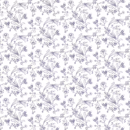Sew America Flower Vines White
