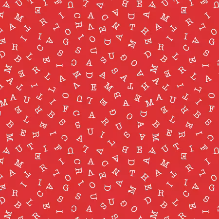 Sew America America Word Search Red