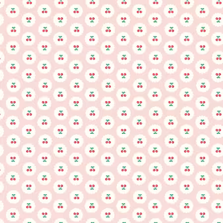 Cotton Nook Cherries Blush