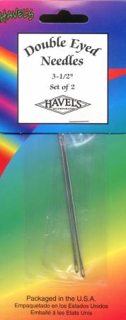 Havels Double Eye Needles 3 1/2in 2ct