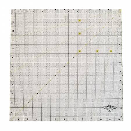 Square Fabric Ruler 12-1/2in x 12-1/2in
