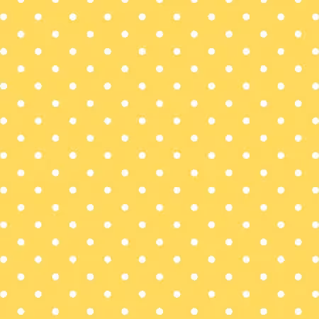 White Swiss Dot On Yellow