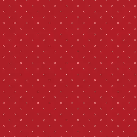 Bee Cross Stitch In Color Barnred