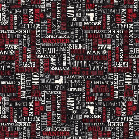 Wild At Heart Words Black