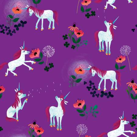 Uni The Unicorn Toss Purple