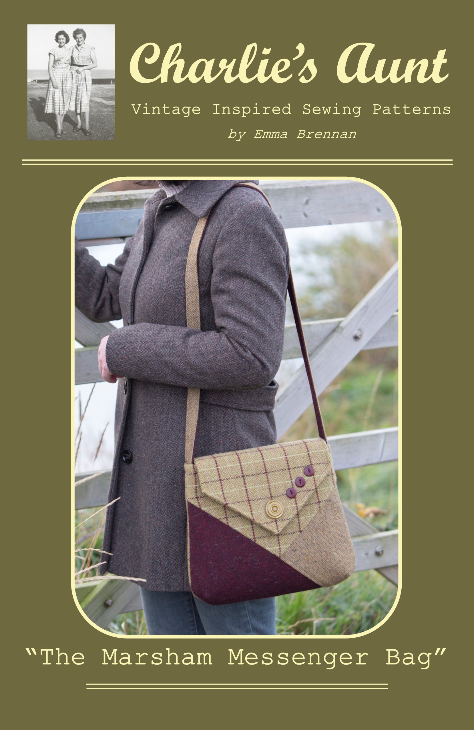 NEW Sewing pattern to make the Morston Quay Messenger Bag