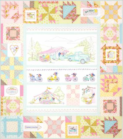 Girls Getaway 6 Assembly Quilt